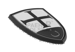 naszywka crusader shield, patch, naszywka 3d