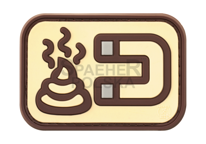 naszywka gumowa patch na rzep naszywka 3d shit magnet