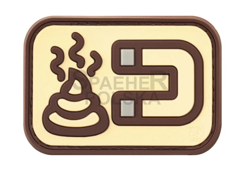 naszywka gumowa patch na rzep naszywka 3d shit magnet
