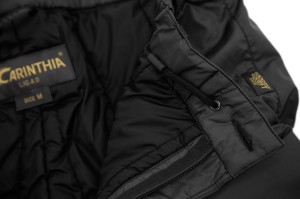 spodnie męskie carinthia lig 4.0 black czarne