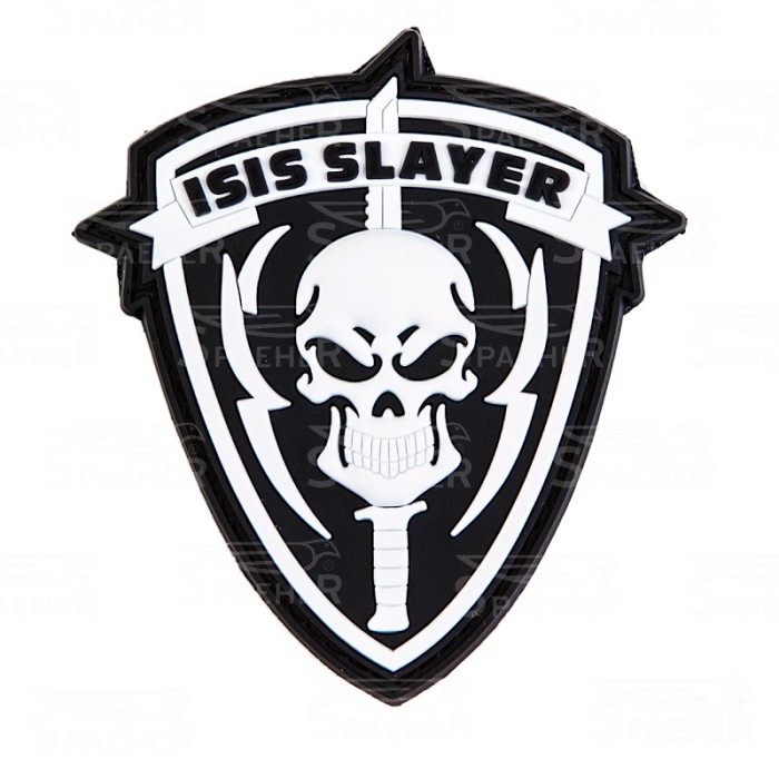 naszywka isis slayer, patch, naszywka 3d