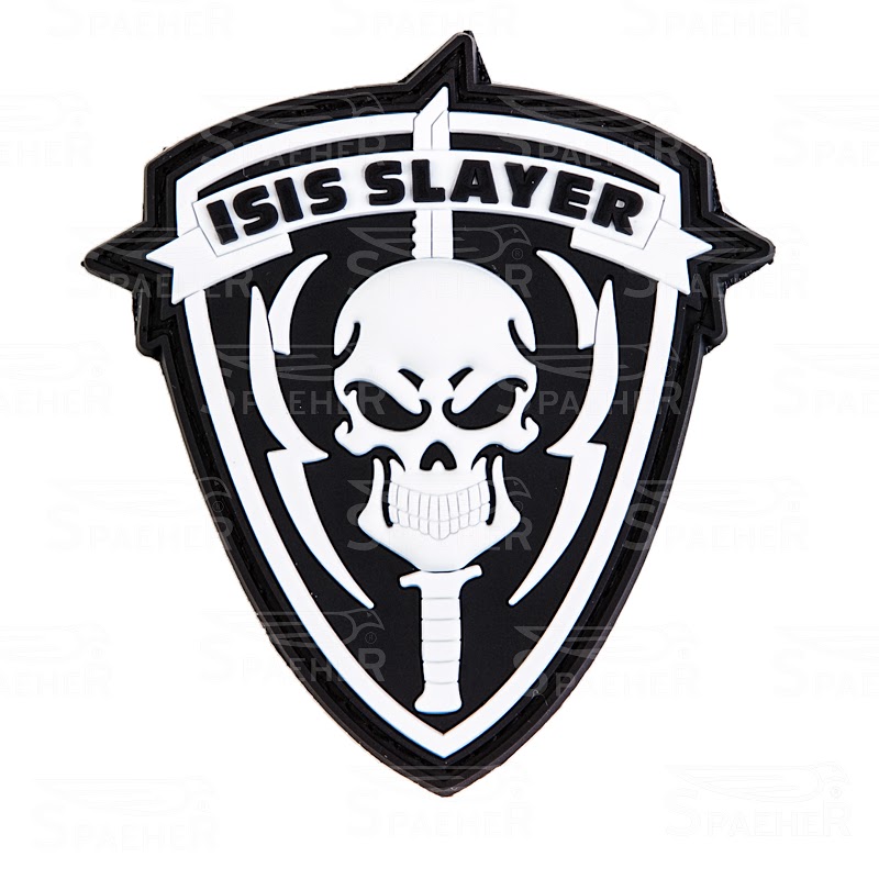 naszywka isis slayer, patch, naszywka 3d