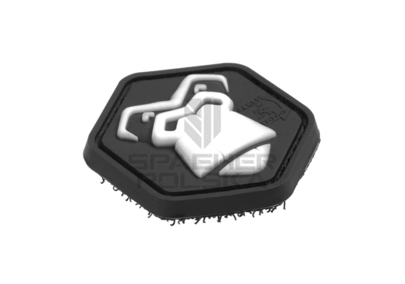 naszywka 3d na rzep patch gorilla cat eye
