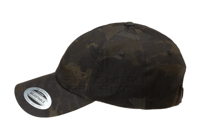 czapka z daszkiem multicam black