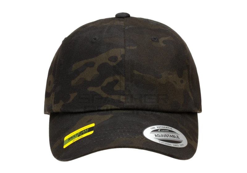 czapka z daszkiem multicam black
