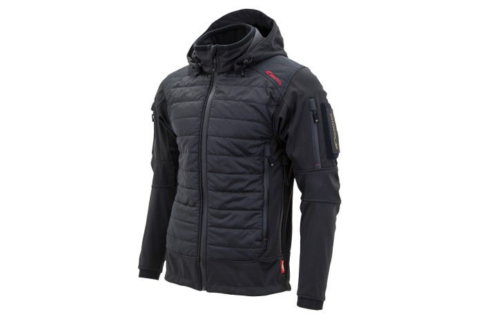 softshell carinthia z kapturem g-loft isg 2.0 black czarny