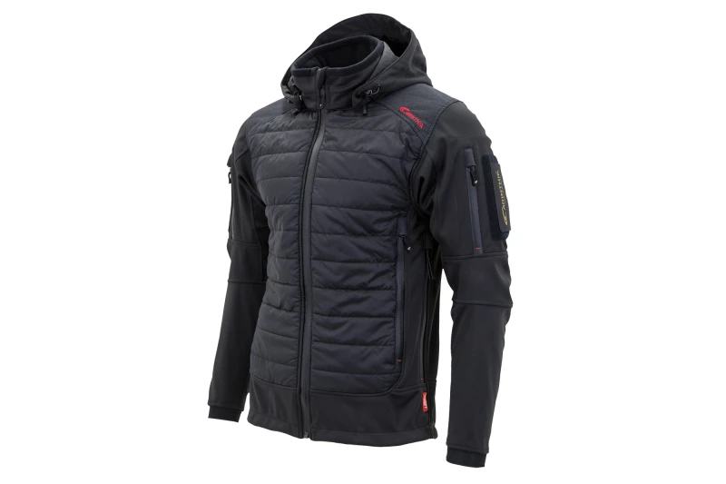 softshell carinthia z kapturem g-loft isg 2.0 black czarny