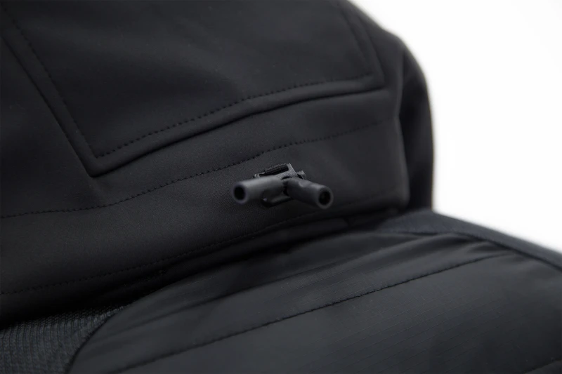 softshell carinthia z kapturem g-loft isg 2.0 black czarny