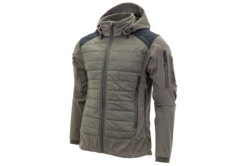 softshell carinthia z kapturem g-loft isg 2.0 olive