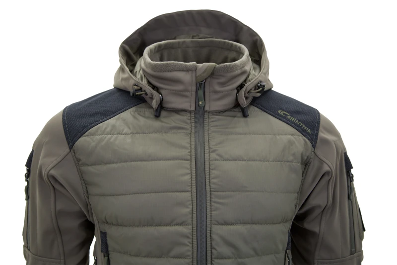 softshell carinthia z kapturem g-loft isg 2.0 olive