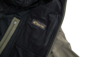 softshell carinthia z kapturem g-loft isg 2.0 olive