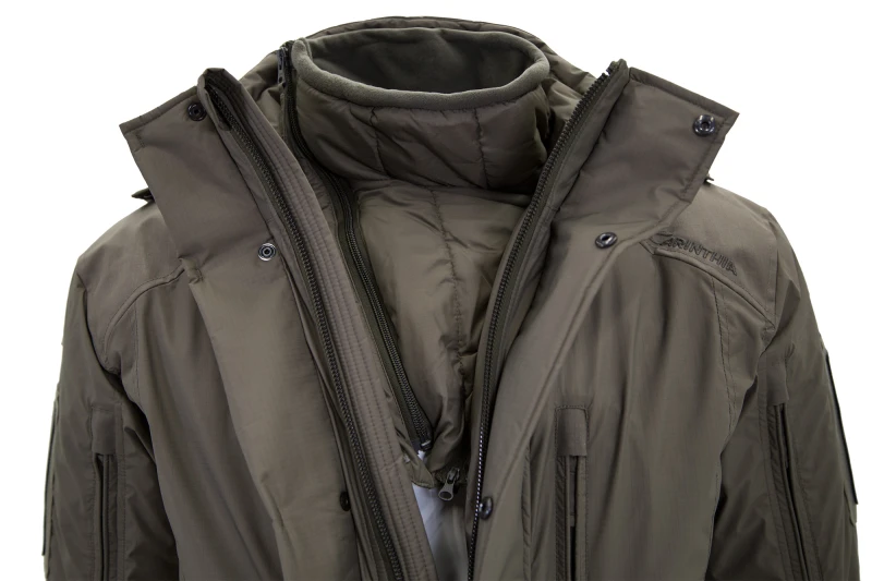 kurtka zimowa carinthia ecig 4.0 oliwkowa