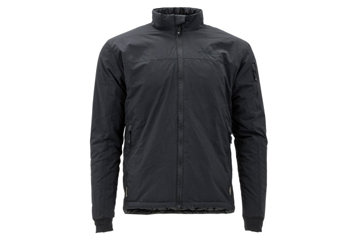 wiatroszczelna kurtka carinthia g-loft windbreaker black czarna