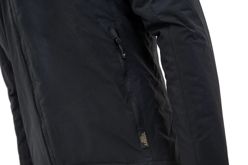 wiatroszczelna kurtka carinthia g-loft windbreaker black czarna