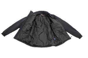 wiatroszczelna kurtka carinthia g-loft windbreaker black czarna