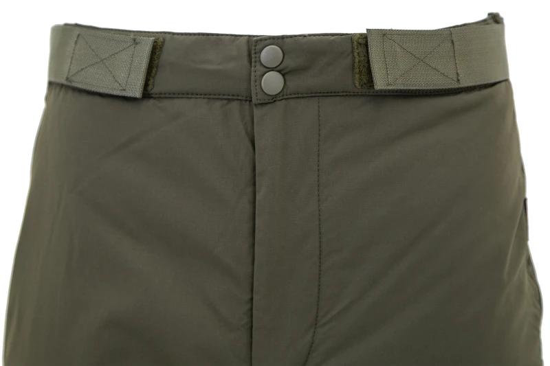 wiatroszczelne spodnie carinthia g-loft windbreaker olive