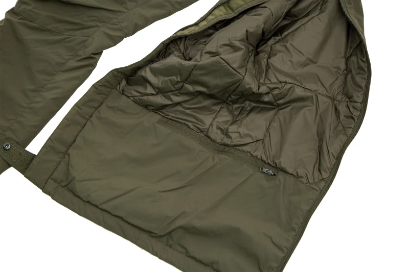 wiatroszczelne spodnie carinthia g-loft windbreaker olive