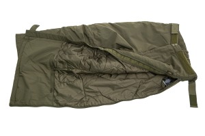 wiatroszczelne spodnie carinthia g-loft windbreaker olive