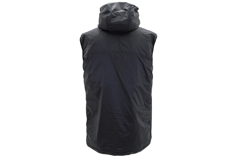 męska kamizelka z kapturem carinthia g-loft tlg black czarna