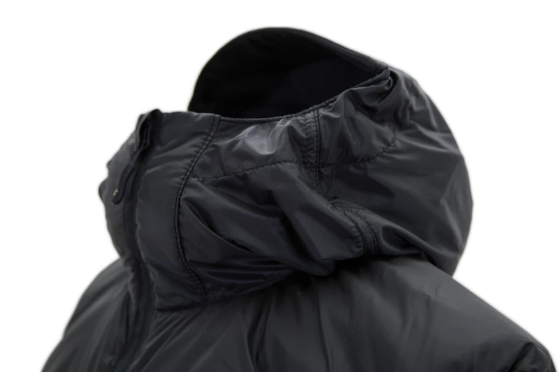 męska kamizelka z kapturem carinthia g-loft tlg black czarna