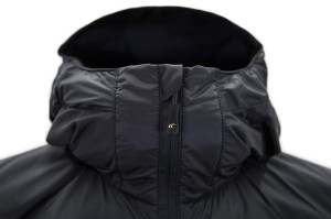 męska kamizelka z kapturem carinthia g-loft tlg black czarna