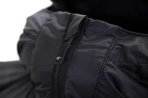 męska kamizelka z kapturem carinthia g-loft tlg black czarna