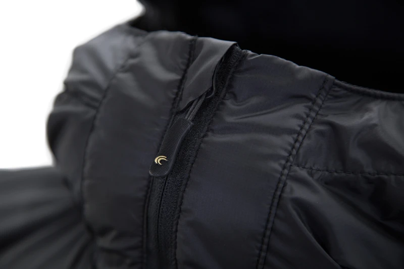 męska kamizelka z kapturem carinthia g-loft tlg black czarna