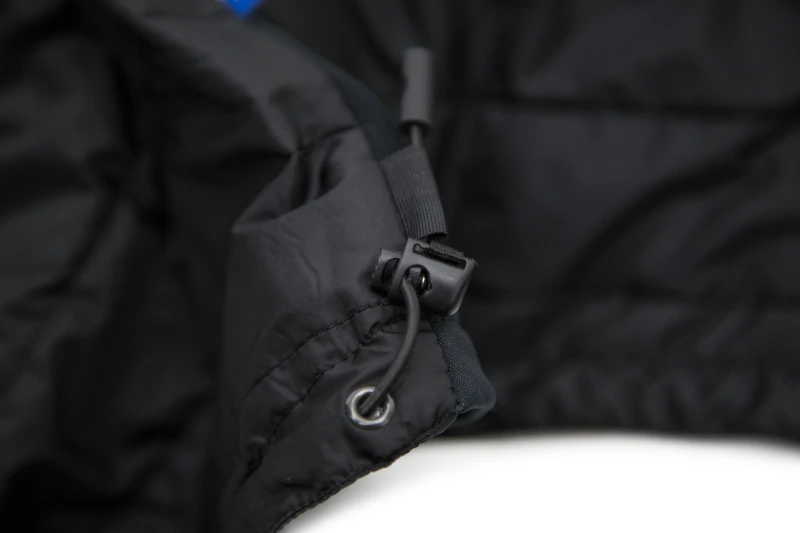 męska kamizelka z kapturem carinthia g-loft tlg black czarna