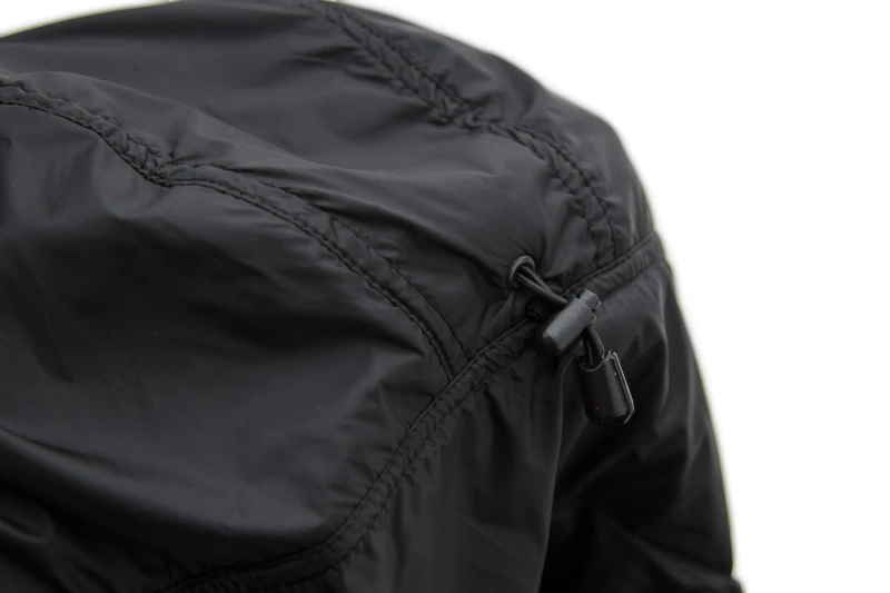 męska kamizelka z kapturem carinthia g-loft tlg black czarna