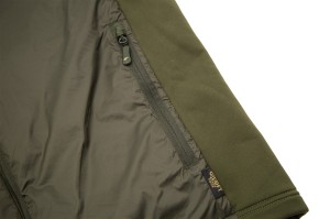 męska kamizelka z kapturem carinthia g-loft tlg olive