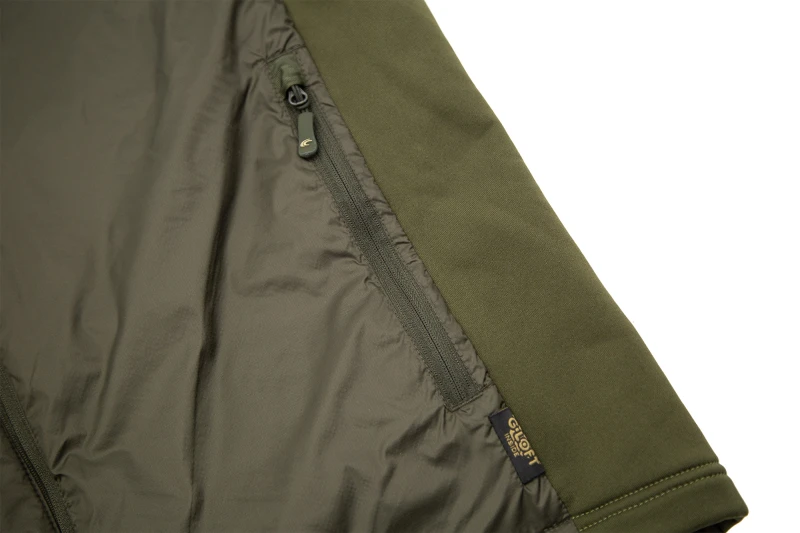 męska kamizelka z kapturem carinthia g-loft tlg olive