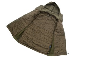 męska kamizelka z kapturem carinthia g-loft tlg olive