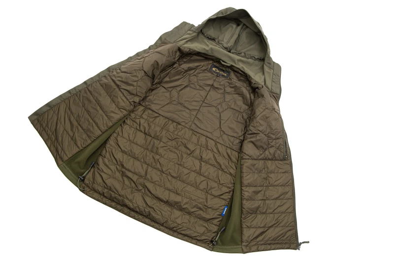 męska kamizelka z kapturem carinthia g-loft tlg olive