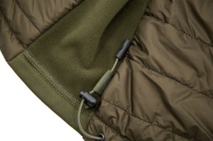 męska kamizelka z kapturem carinthia g-loft tlg olive