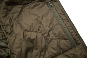 męska kamizelka z kapturem carinthia g-loft tlg olive