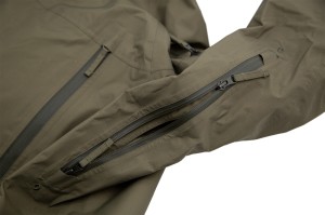 wodoodporna przeciwdeszczowa kurtka carinthia prg 2.0 olive