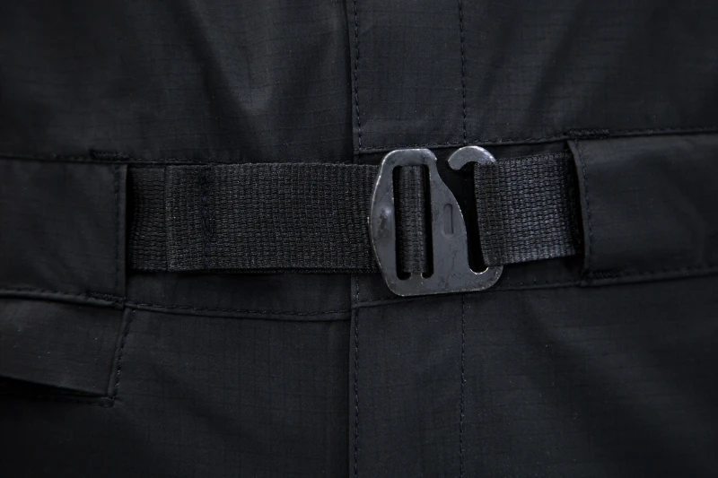 wodoodporne przeciwdeszczowe spodnie carinthia prg 2.0 black czarne