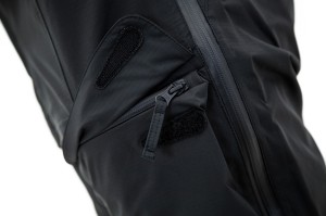 wodoodporne przeciwdeszczowe spodnie carinthia prg 2.0 black czarne