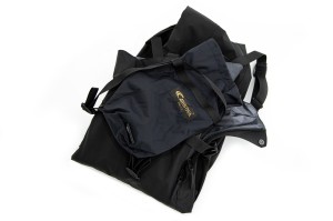 wodoodporne przeciwdeszczowe spodnie carinthia prg 2.0 black czarne