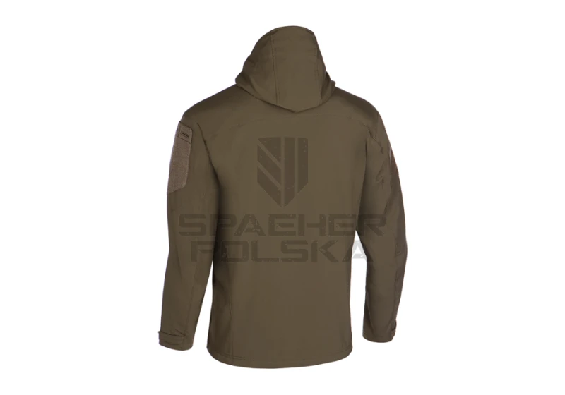 softshell bluza rapax hoody z kapturem clawgear