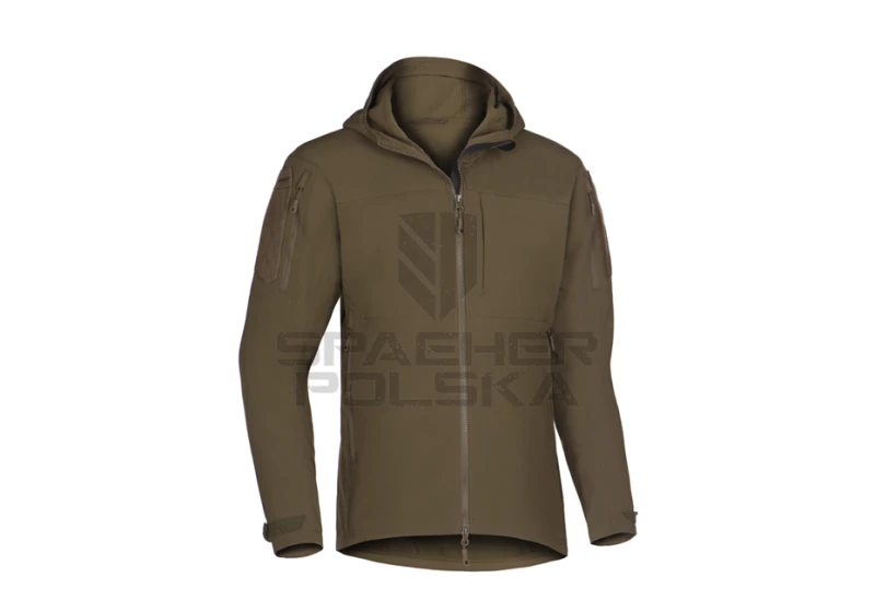 softshell bluza rapax hoody z kapturem clawgear