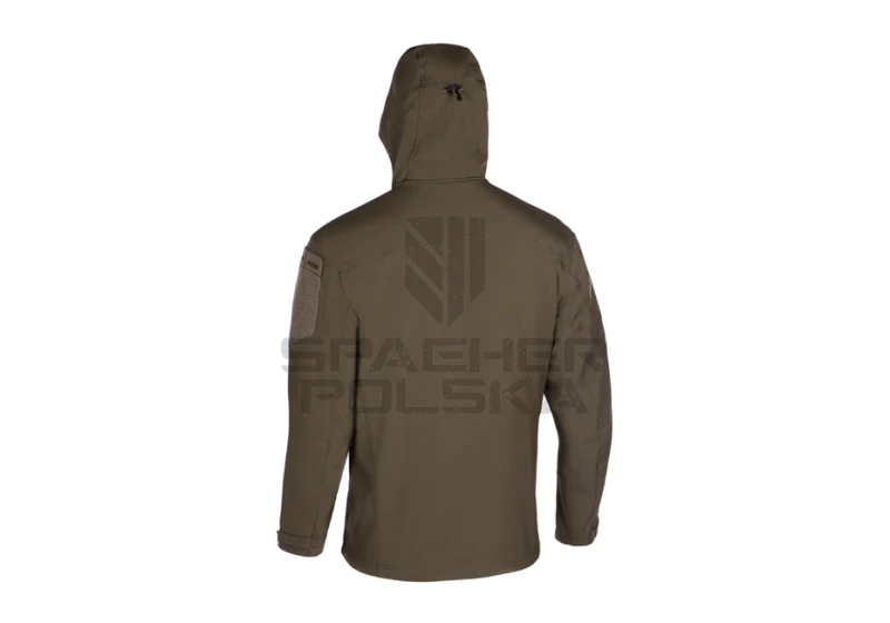 softshell bluza rapax hoody z kapturem clawgear
