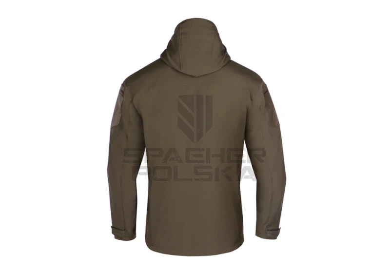 softshell bluza rapax hoody z kapturem clawgear