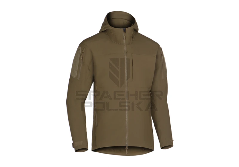 softshell bluza rapax hoody z kapturem clawgear