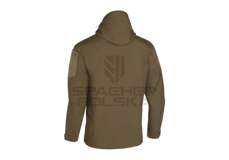 softshell bluza rapax hoody z kapturem clawgear