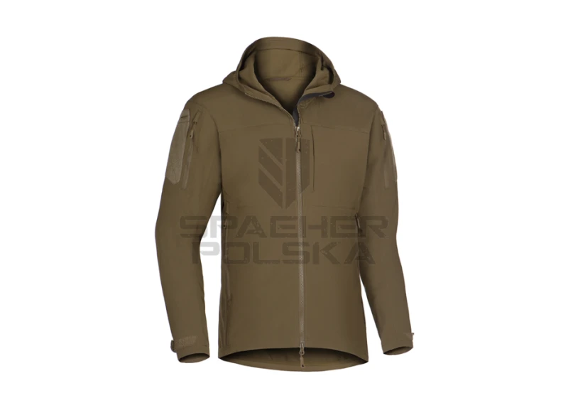 softshell bluza rapax hoody z kapturem clawgear