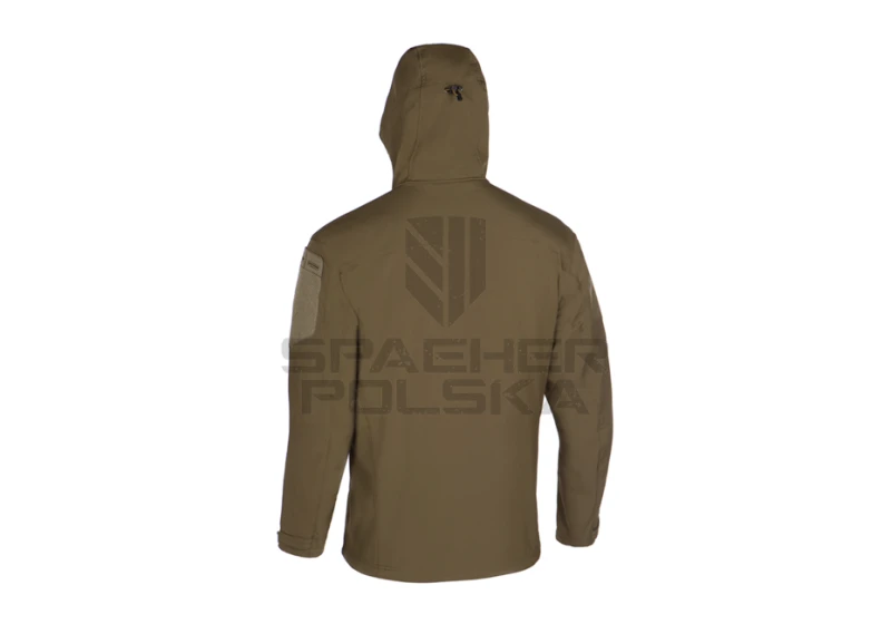 softshell bluza rapax hoody z kapturem clawgear