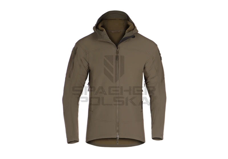 softshell bluza audax hoody z kapturem clawgear