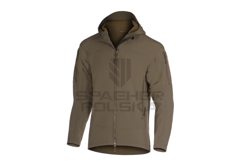 softshell bluza audax hoody z kapturem clawgear