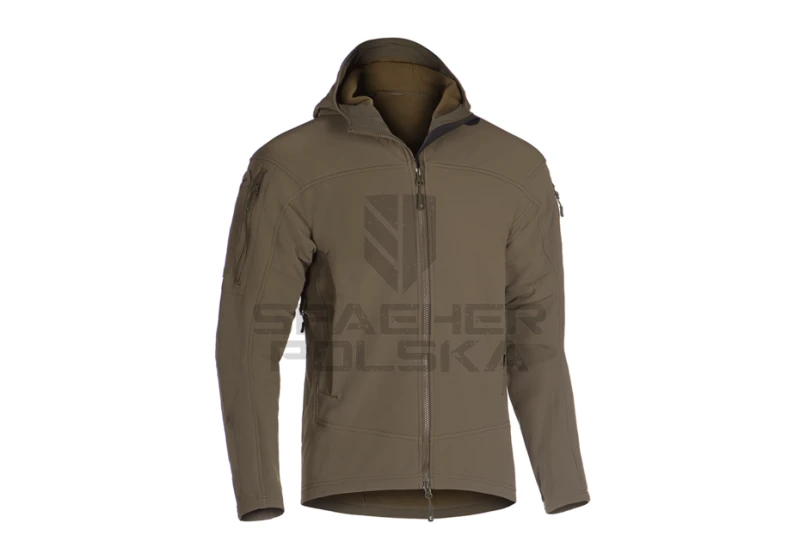 softshell bluza audax hoody z kapturem clawgear